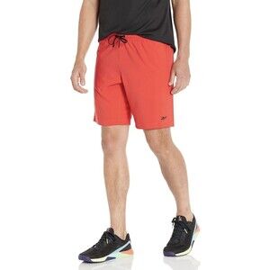 Reebok Men's Standard Workout Ready‎ Training Woven Shorts Dinámico Red Size XL